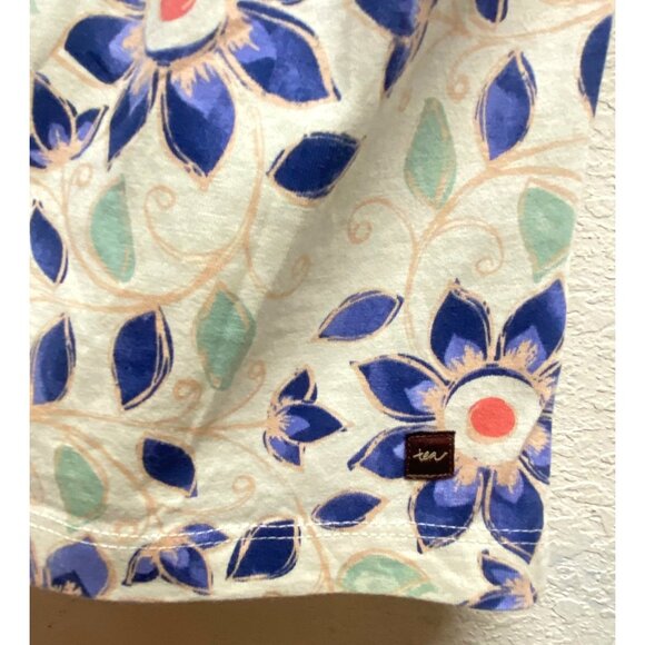 TEA collection baby girl dress size 3-6 blue floral (no‎ bottoms) - Picture 5 of 5